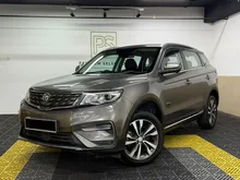 2019 Proton X70 1.8 TGDI EXECUTIVE SUV (A)FSR ORI MILEAGE/360 CAM/REVERSE CAM /POWER SEAT/DUAL ZONE AC CONTROL / F.LEATHER SEAT/ TURBO/ F.WARRANTY