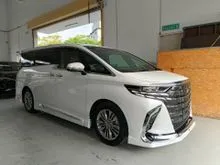 2023 Toyota Alphard 2.5 Z MPV HARI RAYA PROMOTION 10 YEARS WARRANTY UNLIMITED MILEAGE