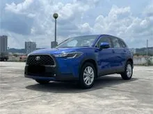 2021 Toyota Corolla Cross 1.8 G SUV / BUY AND DRIVE / TRANSPARENT DEAL / ONE OWNER / LOW IN RATE