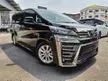 Recon 5YR WARRANTY 2019 Toyota Vellfire 2.5 Z BSM DIM 23K MILEAGE CHEAPEST PROMO IN TOWN UNREG - Cars for sale