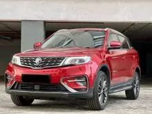 2022 Proton X70 1.8 Premium SUV F/Lon OTR 1VVIP Owner Free Warranty Free Tinted Free 1Time Service Low Mileage Side Step Power Boot Cash Back