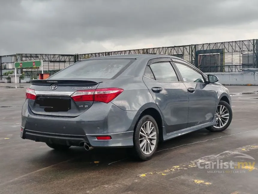 2016 Toyota Corolla Altis G Sedan