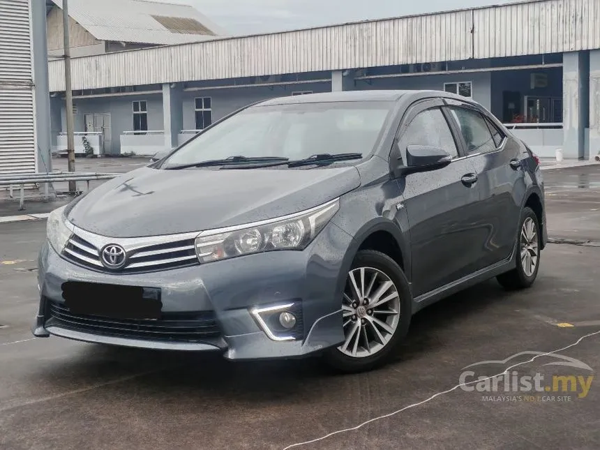 2016 Toyota Corolla Altis G Sedan