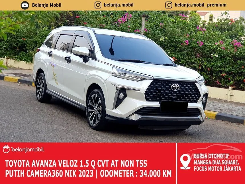 Jual Mobil Toyota Veloz 2023 Q (Non Premium Color) 1.5 di DKI Jakarta Automatic MPV Putih Rp 239.000.000