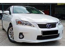 TRUE YEAR 2012 Lexus CT200h 1.8 Luxury SERVICE RECORD UP TO DATE,VIEW TO SATISFY,CHEAPEST IN TOWN