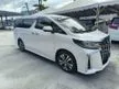Recon 2020 Toyota Alphard 2.5 SC/ SUNROOF/3 EYES LED/DIM/BSM/APPLE CAR PLAY/ANDROID SYSTEM/GRADE 4.5/ 2020 UNREGISTER