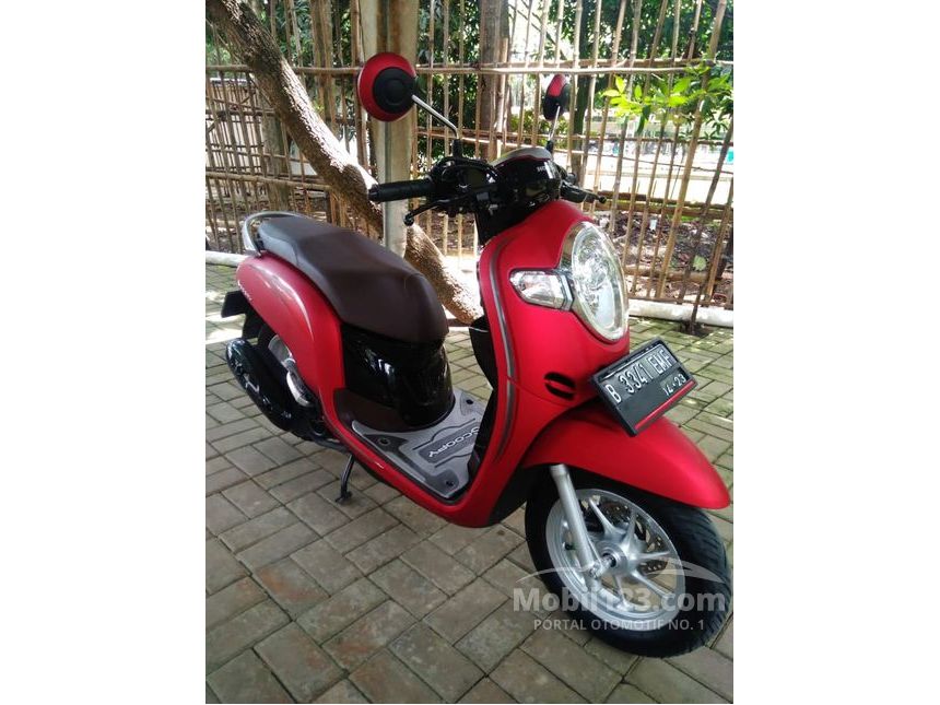 Gambar Motor Scoopy Warna Merah Maroon Rosaemente Com