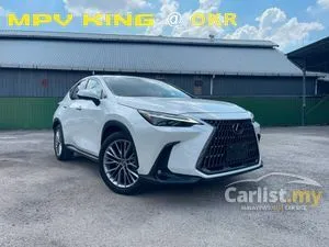 2023 Lexus NX250 NX 250 2.5 SUV VERSION L / LUXURY / FULLY LOADED / SUNROOF / 360 CAMERA / HUD / BSM / DIM / FULL LEATHER / BLACK INTERIOR / UNREG