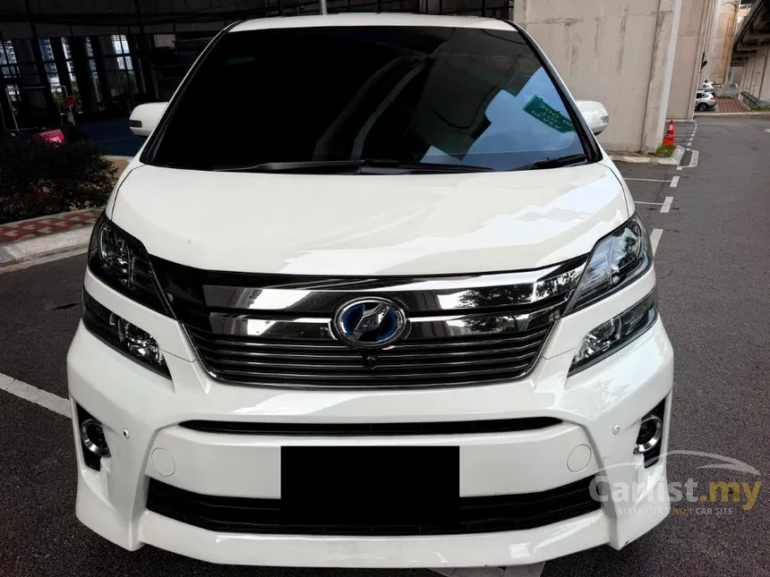 2012 Toyota Vellfire Hybrid MPV