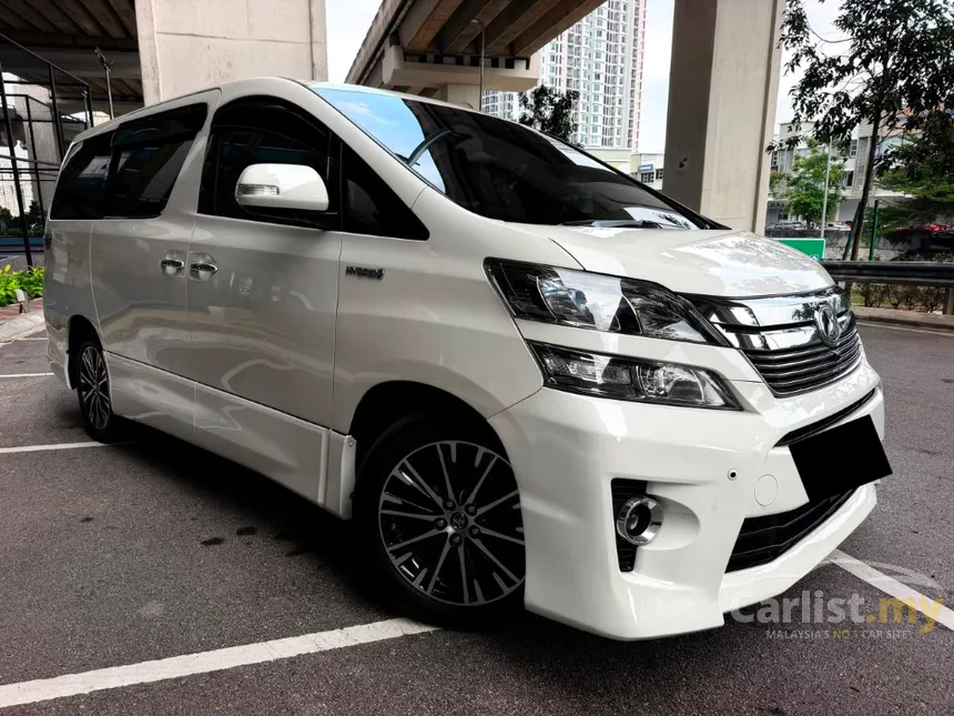 2012 Toyota Vellfire Hybrid MPV