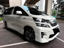 2014 Toyota Vellfire 2.4 Hybrid MPV - NEWBATT26TOYOTA/ABS26