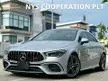 Recon 2020 Mercedes Benz CLA45S 4 Matic + 2.0 AMG Line Premium Plus Unregistered Surround View Camera KeyLess Entry Push Start Burmester Sound System