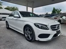 2017 Mercedes-Benz C180 1.6 AMG,KEYLESS,JAPAN SPEC,GRADE 4.5,2017 UNREGISTER