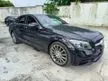 Recon 2019 Mercedes-Benz C200 1.5 AMG Sedan / Fully Loaded / Panroof / Burmester / Head Up Display / Both Side Memory Seats / Japan Spec / Grade 4.5 / UNREG - Cars for sale