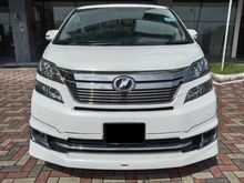 2012 Toyota Vellfire 3.5 VL (LOAN BANK/CREDIT/KEDAI)