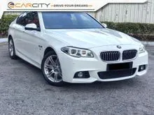 2015 BMW 528i 2.0 M Sport Sedan LOW MILEAGE 80K KM M SPORT NEW FACELIFT FOC WARRANTY