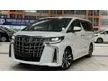 Recon RECON UNREG 2021 Toyota Alphard 2.5 SC [21K Low Mileage] 3 LED HEADLAMP/SUNROOF & MOONROOF/ROOF MONITOR/POWER BOOT/FREE 5 YRS WARRANTY & 1 SERVICE