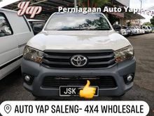2017 Toyota HILUX 2.4 SINGLE CAB UNDER WARRANTY REVO ONE OWNER