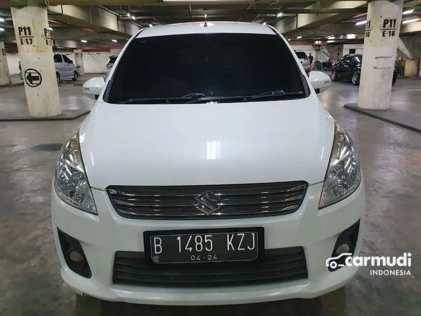 Jual Mobil Suzuki Ertiga 2014 GL 1.4 di DKI Jakarta Manual MPV Putih Rp 115.000.000