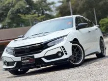 HONDA CIVIC 1.5 TC-PREMIUM LED HEADLAMP KEYLESS ENTRY PUSH START FULL LEATHER EXHAUST CONVERT TYPE R FULL BODYKIT SPOILER CONDITION TIP TOP LOW MIL