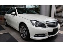 2012 Mercedes-Benz C180 CGI 1.8 BlueEFFICIENCY Sedan -- UNREG --