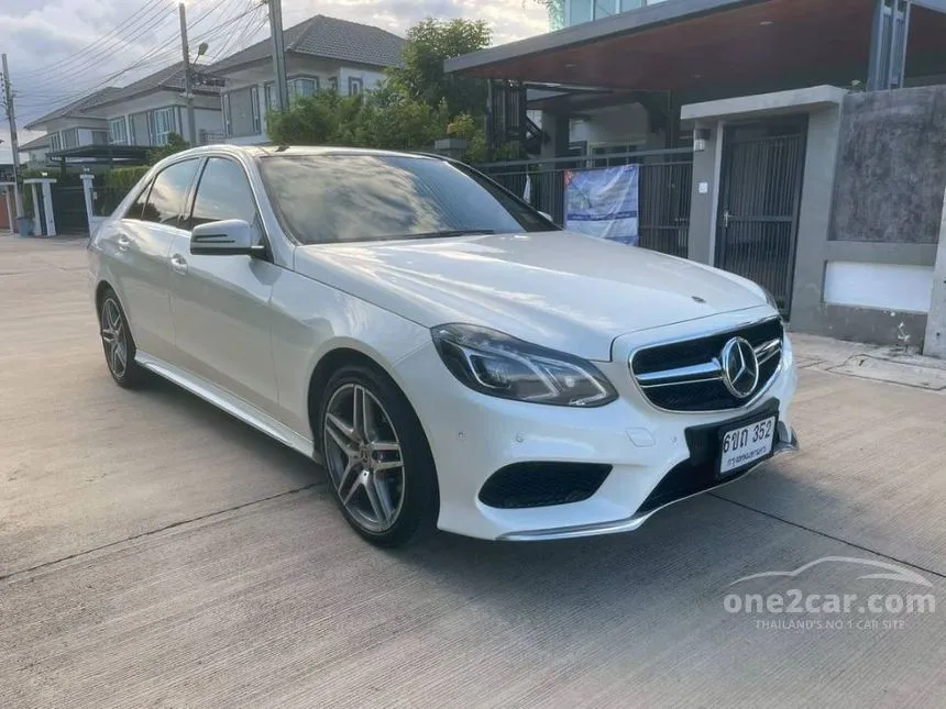2015 Mercedes-Benz E300 AMG Dynamic Blue TEC Hybrid Sedan