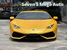 2016 Lamborghini Huracan 5.2 LP610-4 Coupe REGISTER 2021 TIP TOP CONDITION GOOD SPEC ORIGINAL LOW MILEAGE PRICE CAN NEGO TILL LET GO