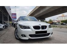 BMW 530i M-SPORT NEW FACELIFT 2008,530I 3.0CC SAVE PETROL WITH POWERFUL,FULL LEATHER SEATS,M-SPORT STEERING,SUN ROOF,M-SPORT SPORT RIMS,1 DOCTOR OWNER