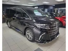 8 YRS WARRANTY 2025 Toyota Alphard 2.5 Z Modelista ORI ,FULL SPEC ,GRADE 6A , 947KM ORI, HUD ,SUNROOF ,AUTO SIDE STEP , NEW CAR CONDITION UNREGISTER