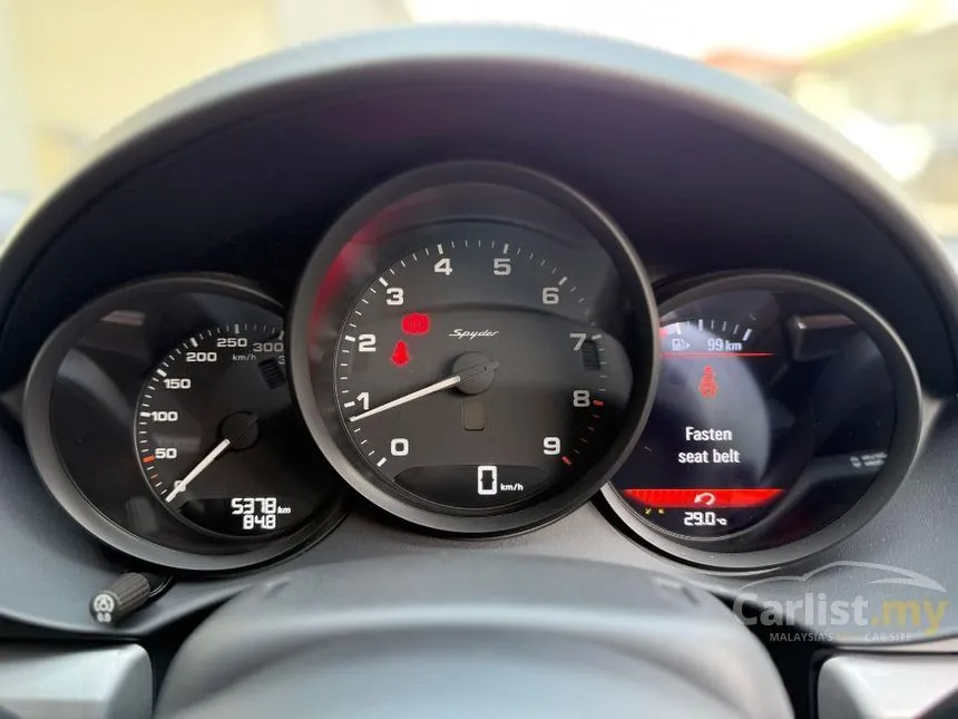 2021 Porsche 718 Spyder Convertible