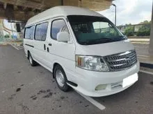 2013 Foton VIEW 2.2 (M) Window Van Petrol 14 Seat HIGH ROOF