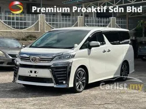 2021 Toyota Vellfire 2.5 ZG MPV