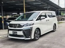2018 Toyota Vellfire 2.5 ZA POWER BOOT