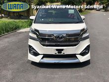 2017 Toyota Vellfire 3.5 Executive Lounge UNREG (Full spec) UNREG