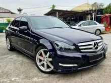 2012 Mercedes-Benz C180 1.8 Sedan AMG W204 FACELIFT CBU/5 YEARS WARRANTY