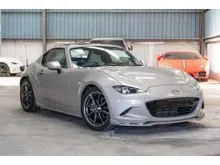 2023 Mazda MX-5 Roadster 2.0 RF White Selection Convertible Rare Body Paint Bose Sound System MazdaSpeed Aero Kits Full Leather Seats..