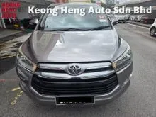 2017 Toyota Innova 2.0cc G MODEL MPV (FREE 1 YEAR CAR WARRANTY) REGISTER 2017