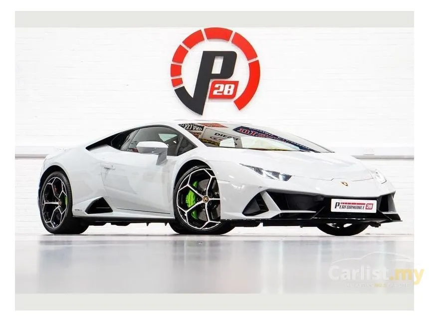 Recon 2021 Lamborghini Huracan  Evo LP640-4 UK Spec With Sensonum Sound  System, Lifting System, Electric Seat, Rear View Cam 