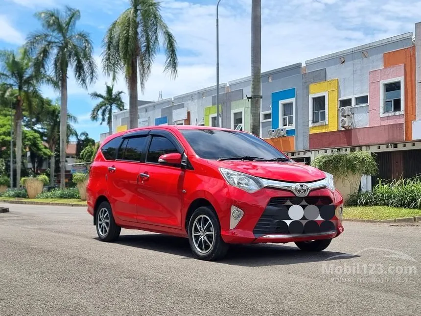 Jual Mobil Toyota Calya 2019 G 1.2 di Banten Manual MPV Merah Rp 111.000.000