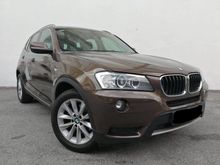 GREAT DEAL 2013 BMW X3 2.0 xDrive20i SUV (ACTUAL YEAR MADE)(GST INCLUDED)