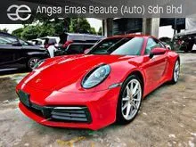 2022 Porsche 911 3.0 Carrera Coupe Ready Stock Sport Exhaust Sport Chrono Alcantara Steering Wheel