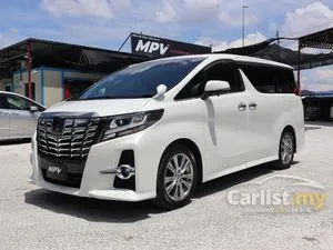 2017 Toyota Alphard 2.5 G S C Package MPV
