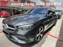 YEAR MADE 2023 Mercedes-Benz C200 Avantgarde Sedan 55k km Only Full Service HAP SENG STAR Under Warranty to 5/2028
