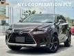 Recon 2019 Lexus NX300 2.0 I-Package SUV Unregistered 2.0 Turbo Engine Paddle Shift Reverse Camera Side View Camera Pre-Crash Parking Assist Full Leather S - Cars for sale
