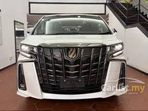 2022 Toyota Alphard 2.5 Type S Gold III 3 SUNROOF 8Years Warranty WHITE Ready Stock