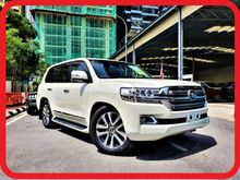 UNREGISTERED 2016 Toyota Land Cruiser 4.6 ZX SUV SUNROOF SURROUND VIEW CAMERA AIR-MATIC SUSPENSION PRE-CRASH FULL SPEC