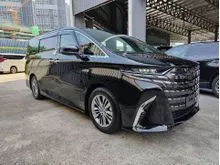 NEW CAR MILEAGE 2025 Toyota Alphard 2.5 Z ROOF MONITOR DIM BSM UNREG OFFER LAST