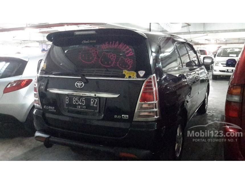 Jual Mobil Toyota Kijang Innova 2007 G 2 0 Di Dki Jakarta Manual Mpv Hitam Rp 125 000 000 2529309 Mobil123 Com