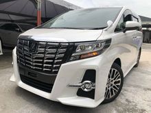 2016 Toyota Alphard 2.5 SC ORI ROOF MONITOR UNREGISTER