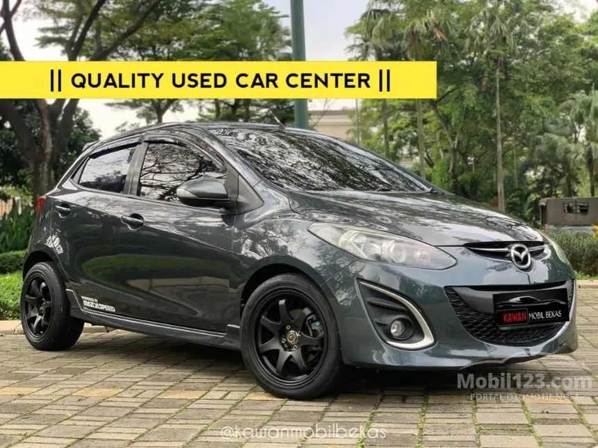 Jual Mobil Mazda 2 2013 R 1.5 di DKI Jakarta Automatic Hatchback Abu